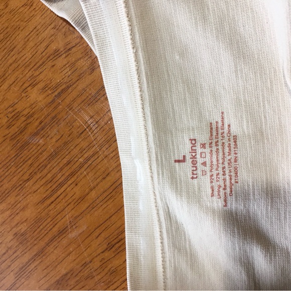 Cream Underoutfit Strapless Bandeau Bra Large - Picture 4 of 4